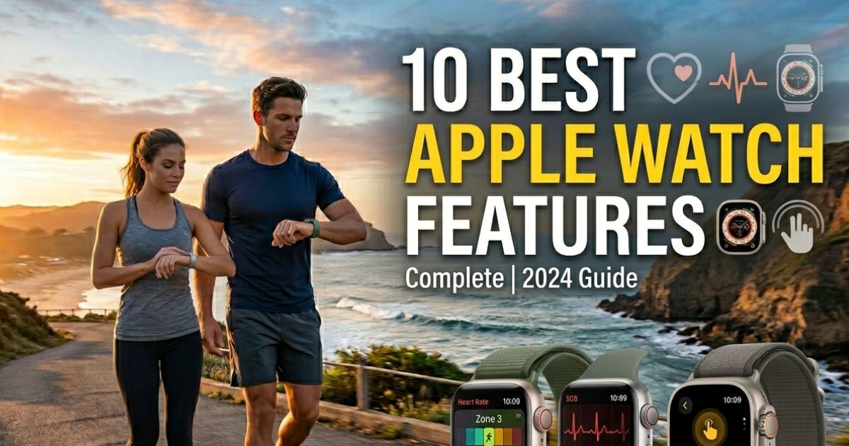 10 Best Apple Watch Features Guide