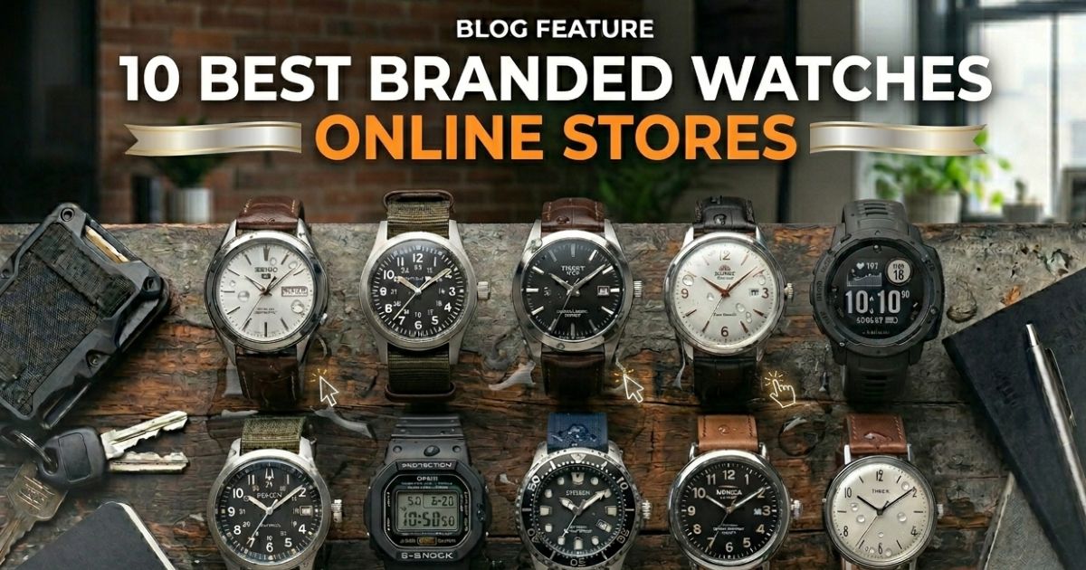 10 Best Branded Watches Online Stores