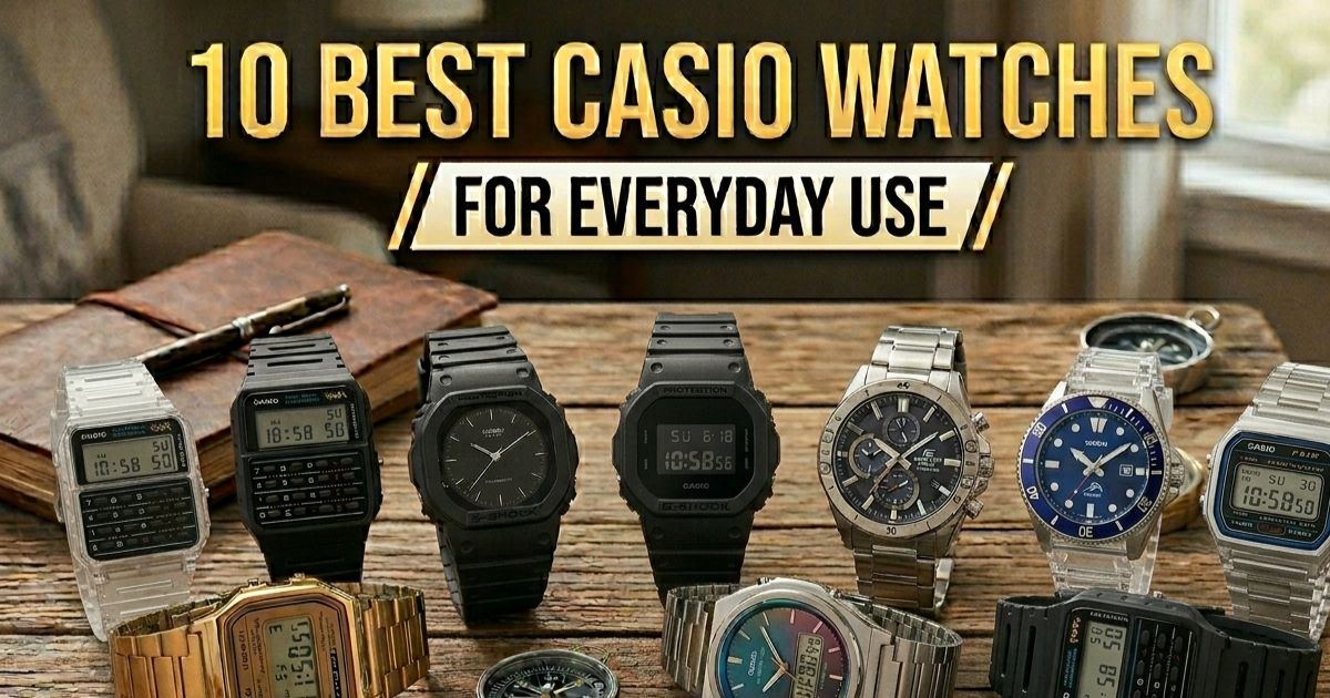 10 Best Casio Watches for Everyday Use