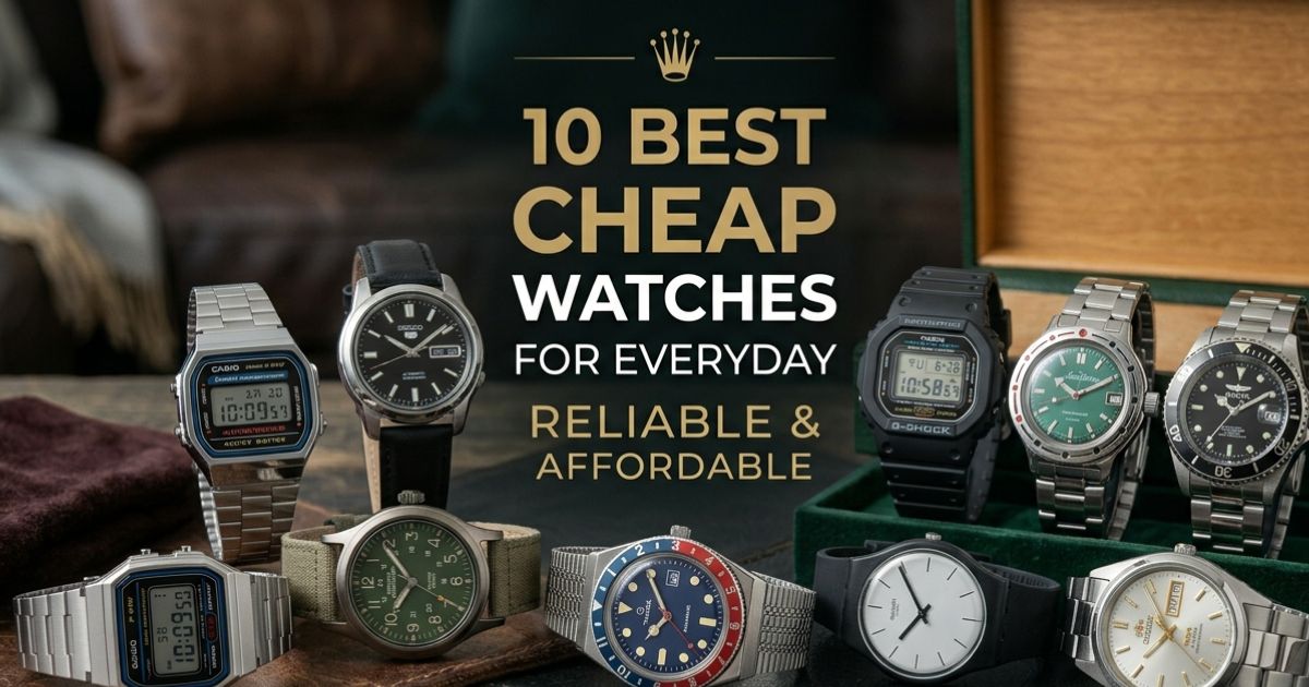 10 Best Cheap Watches for Everyday Use