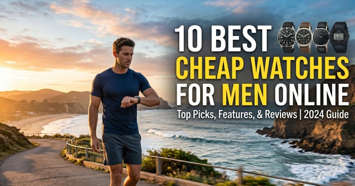 10 Best Cheap Watches for Men Online
