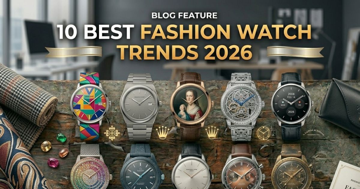10 Best Fashion Watch Trends 2026