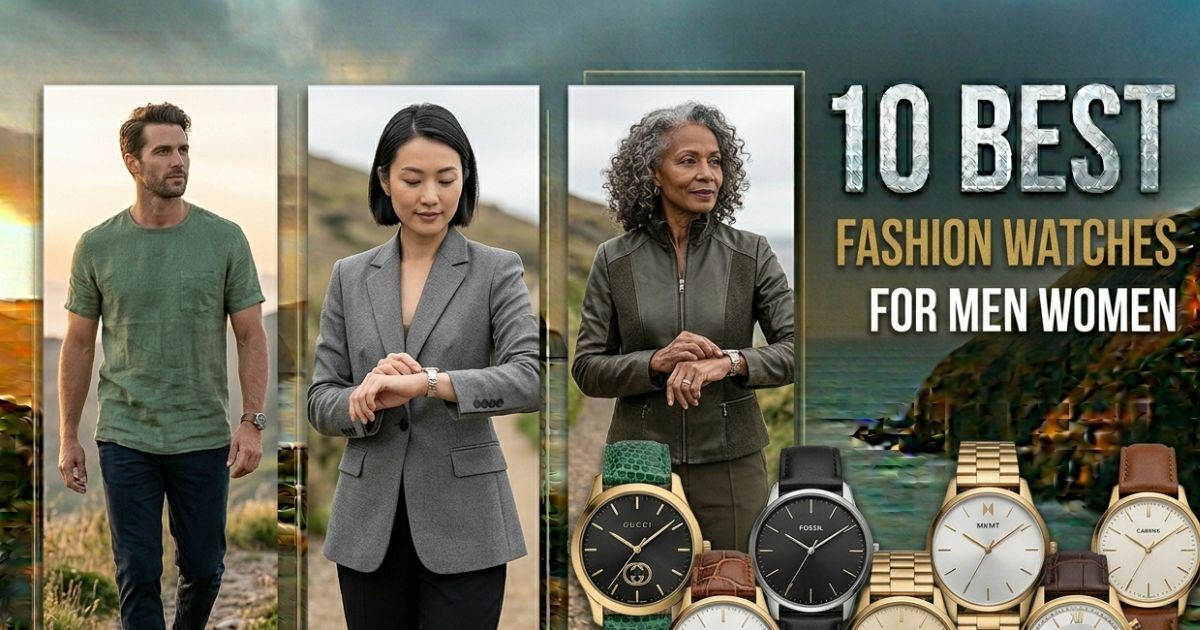 10 Best Fashion Watches for Men Women