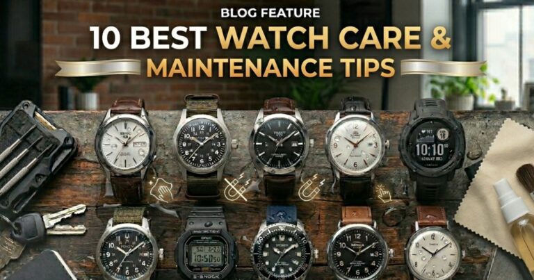 10 Best Watch Care Maintenance Tips