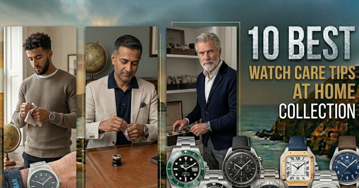 10 Best Watch Care Tips at Home