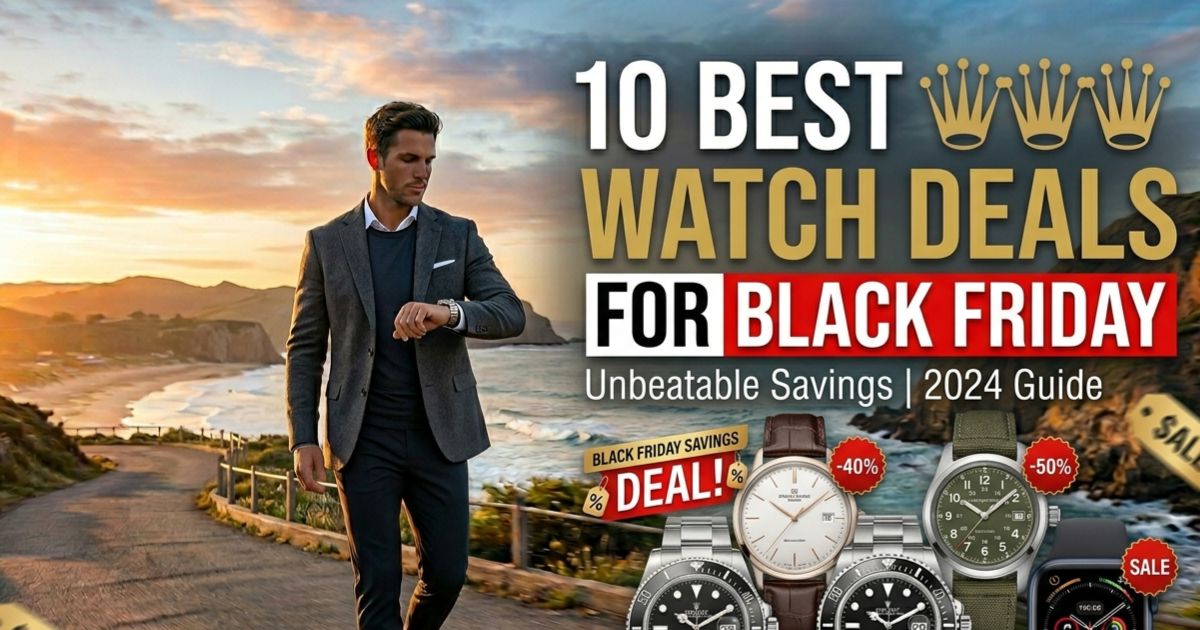 10 Best Watch Deals for Black Friday