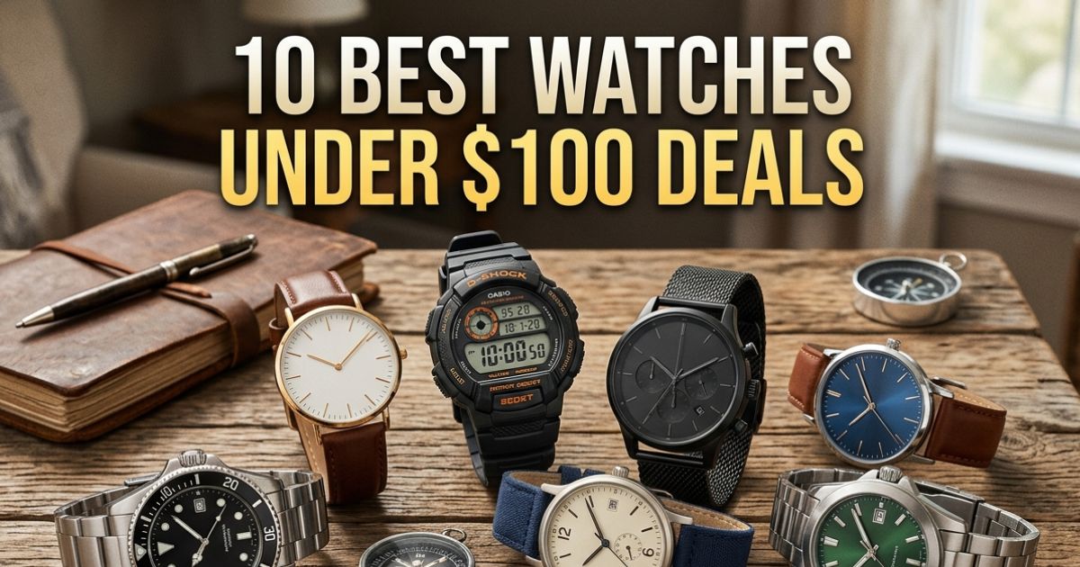 10 Best Watches Under $100 Deals